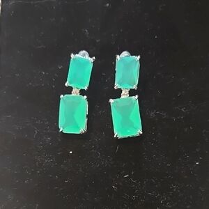 ElegantParaiba Turmalin Drop Earrings